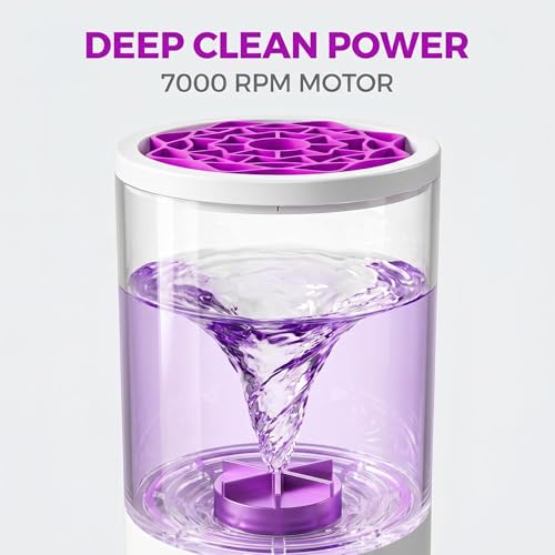 Electric Makeup Brush Cleaner Machine 7000 RPM