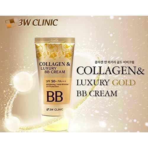 123 UBuy Shop_Korea Collagen & Luxury Gold BB Cream SPF50+/PA+++ Say goodbye to blemishes and uneven skin tone - 1.69Oz