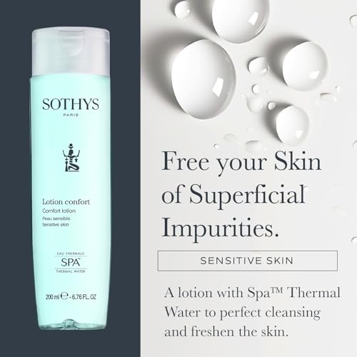 SOTHYS Comfort Lotion | Hydrating Face Toner for Sensitive Skin | Gentle Makeup Remover
