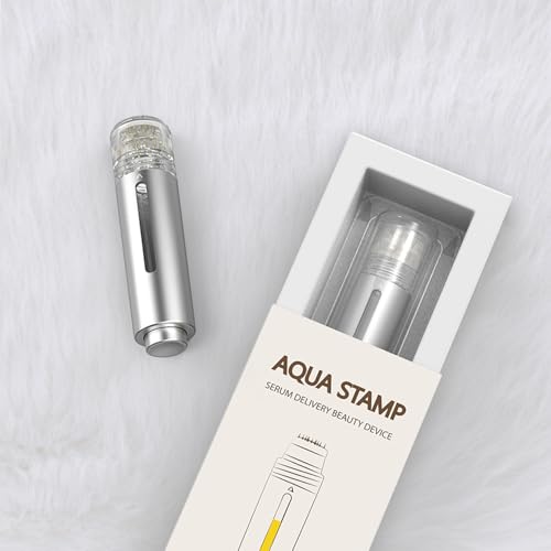 AQUA STAMP 2-in-1 Titanium Derma Stamp - 0.25mm Micro Needles