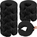 Microfiber Massage Table Face Cradle Covers - 12 Pack Reusable Headrest Covers