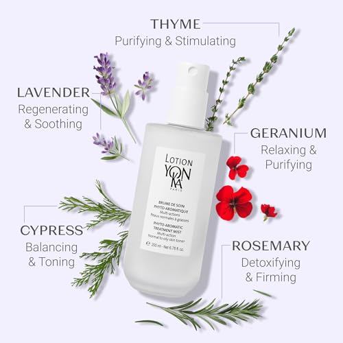 Yon-Ka Lotion PNG Toner | Refreshing Daily Face Mist with Botanical Essential Oils, Aloe Vera & Rosemary | Hydrates, Soothes & Mattifies | Alcohol-Free Toner for Normal to Oily Skin