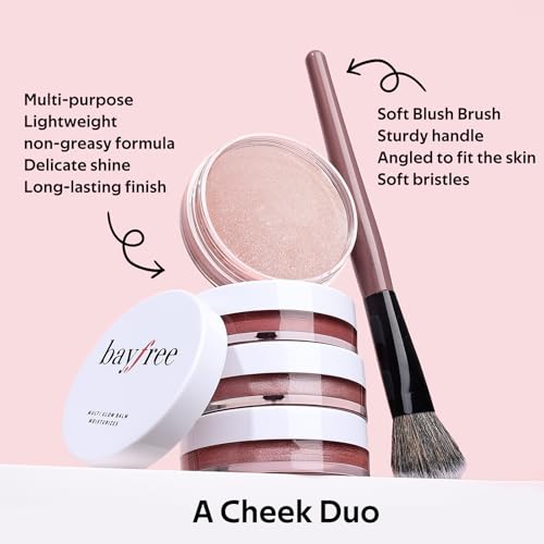Bayfree Multi Cream Blush & Brush Set - Korean Makeup Blush