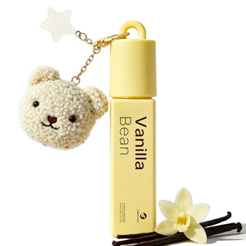 Pheromone Vanilla Bean Roll-On Perfume for Women – Long-Lasting, 10ml