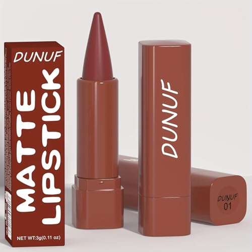 Matte Lip Liner Set Gradient Velvet Lip Crayon with Retractable and Long-Lasting Lipsticks for Women and Gift (5 Pcs #05-#09)