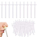 60 Pieces Rolybag Plastic Nose Wax Applicator Wands for Hair Removal & Nostril Cleaning