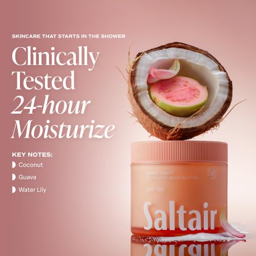 Saltair Multi-Lipid Body Butter - 24-Hour Hydrating Cream 10oz