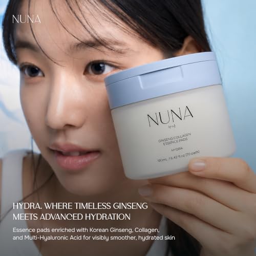 NUNA Ginseng Collagen Essence Pads - 70 Count