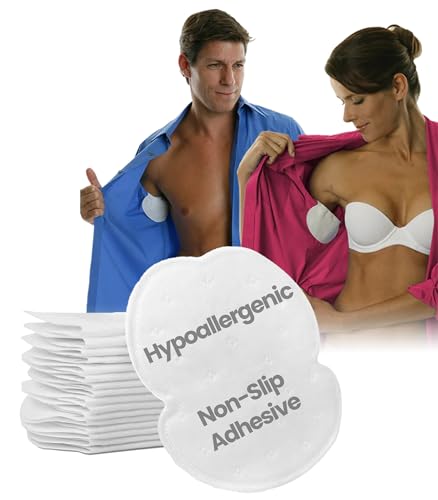 Disposable Underarm Sweat Pads for Men & Women - All-Day Protection
