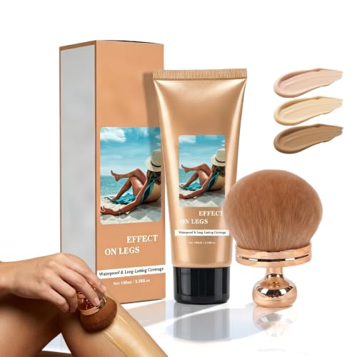 Waterproof Body Foundation with Brush - All Skin Tones