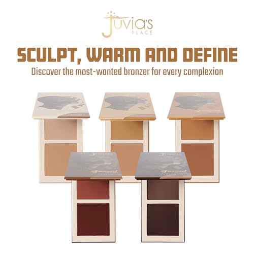 Juvia's Place Duo Bronzer Tan - Soft Matte Bronzing Powder