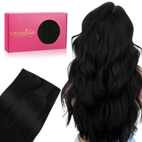 Wennalife Remy Human Hair Sew-In Weft Extensions 14'' 50g