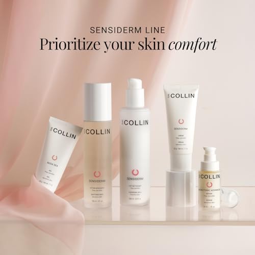 G.M. COLLIN Sensiderm Cleansing Milk | Gentle Face Cleanser for Sensitive Skin | Hydrating Makeup Remover