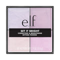 e.l.f. Set It Bright Powder Quad - Vegan Loose Setting Powder