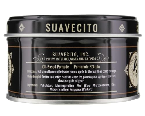 Suavecito Oil Based Pomade 3oz - Original Scent Hair Styling