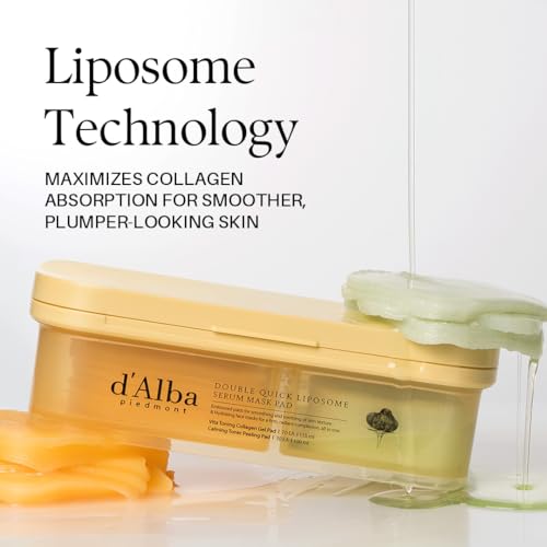 d'alba Piedmont Double Pad Duo - 70 Gel + 30 Peeling Pads