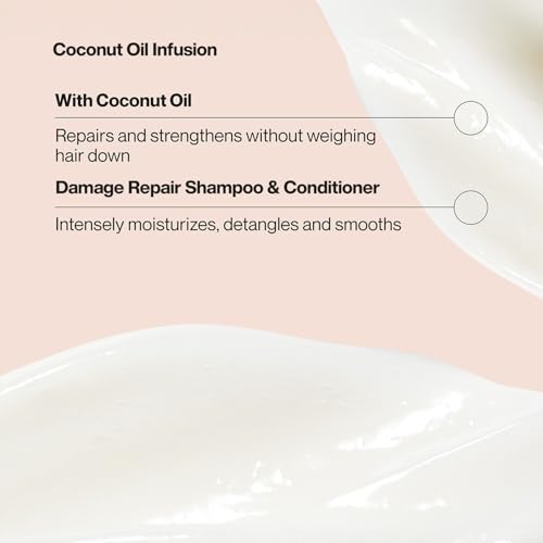 Suave Coconut Oil & Biotin Shampoo and Conditioner Set - 28 Oz