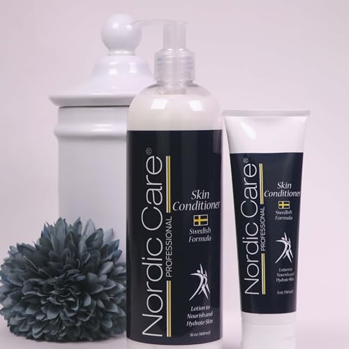 Nordic Care Skin Conditioner Lotion, 16 oz. | Shea Butter Body Lotion for Dry and Itchy Skin | Paraben & Lanolin-free | Macadamia Oil & Urea