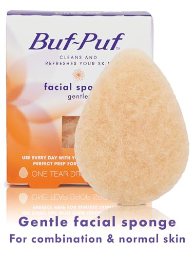 Buf-Puf Gentle Facial Sponge | Dermatologist Tested | 2 Pack
