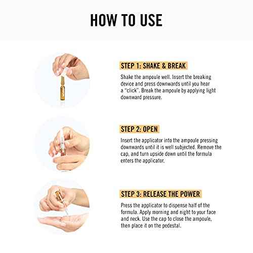 laCabine 5x Pure Hyaluronic Ampoule Serum for an anti-aging plumping effect with 5 Types of Hyaluronic Acid and Ceramides