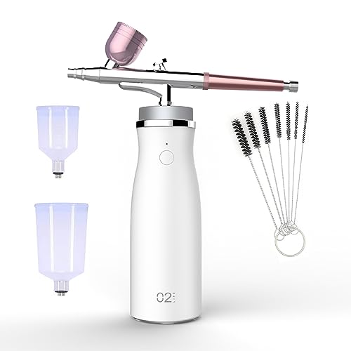 Cordless Airbrush Kit with Compressor, 0.3mm Nozzle