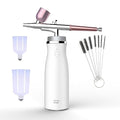Cordless Airbrush Kit with Compressor, 0.3mm Nozzle