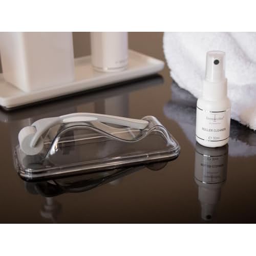 Dermaroller Home Care Microneedle Roller - 0.2mm Stainless Steel Derma Roller for Skin Care Exfoliation, Improved Texture, and Radiance on Face, Neck, and D?collet?