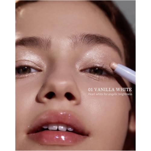 Flower Knows Shell's Jewel Under Eye Highlighter Stick 01 Vanilla White