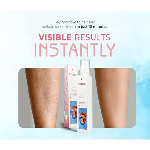 Vagy Rejuvenation Velvet Touch Depilatory Cream ? Gentle Hair Removal for Sensitive Skin ? Full Body Use ? Pain-Free Hair Removal with Refreshing Papaya Scent