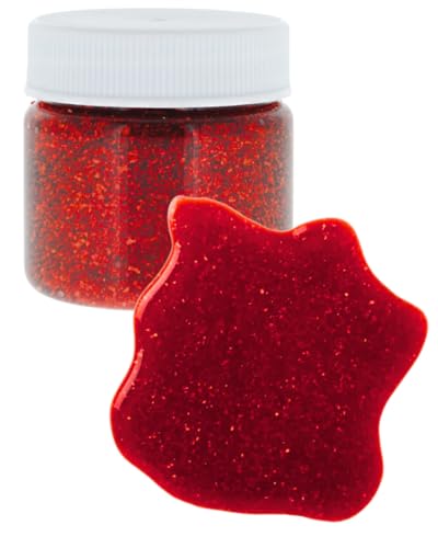 Sparkling Red Glitter Fake Blood Makeup - 1 oz