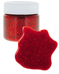 Sparkling Red Glitter Fake Blood Makeup - 1 oz