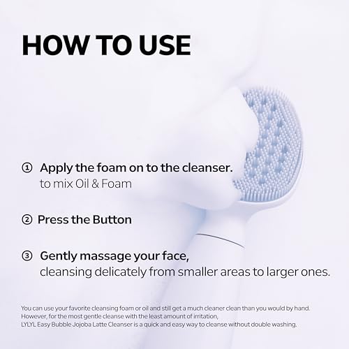 Wave Facial Sonic Cleanser | Deep Cleansing, Pore & Blackhead Care, 3 Modes, Replacable Head, 40,000 Cavitation Micro Vibrations, Waterproof Level IPX8, C-Type Charge, Korean Skincare (Blue)
