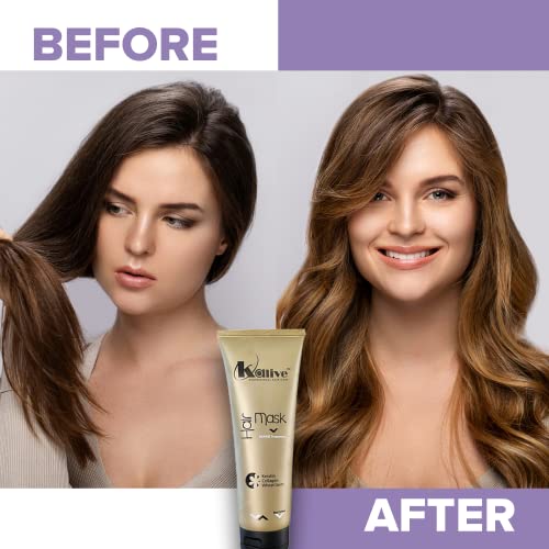 KALIVE Hair Mask for Deep Hydration & Repair - 8 oz