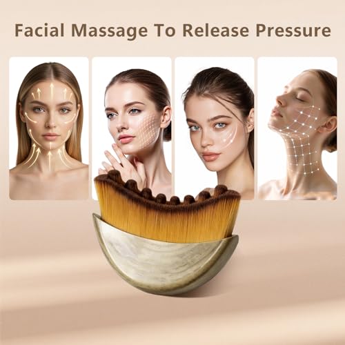 YOBACARID Lymphatic Drainage Face Brush for Sculpting & Firming