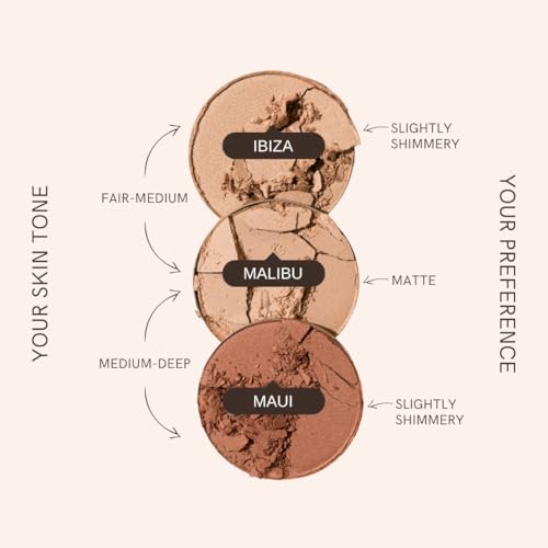 HAN Skincare Cosmetics Vegan, Cruelty-Free Bronzer, Malibu