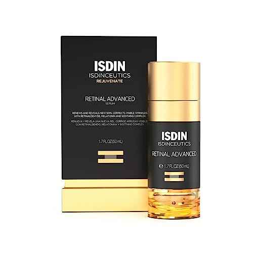 ISDIN Isdinceutics Retinal Advanced - Rejuvenating Facial Night Serum with Retinaldehyde and Melatonin 1.7 FL OZ (50 ml)