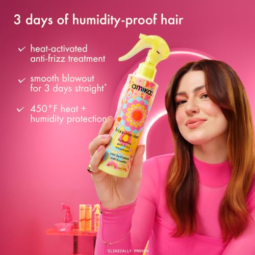 amika Frizz-Me-Not Hydrating Anti-Frizz Spray for All Hair Types