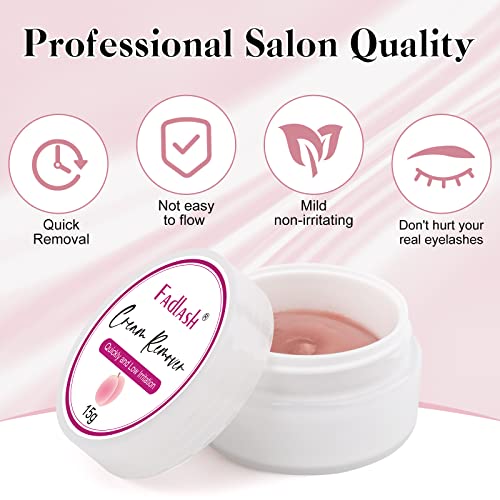 Lash Extension Remover Cream 15g - Fast Acting, Gentle Formula