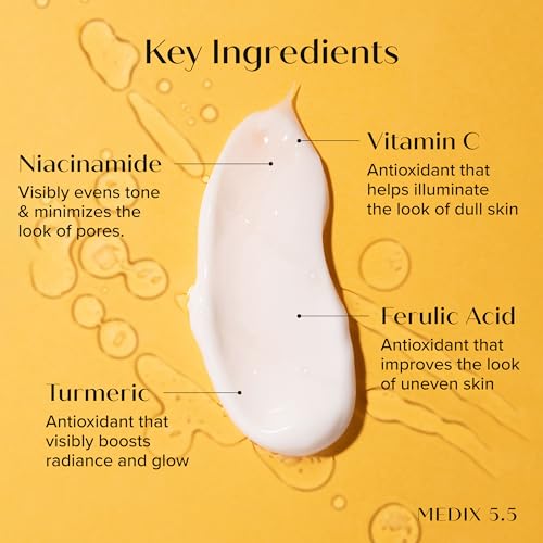 Medix Vitamin C Body Lotion with Niacinamide - Brightening Moisturizer
