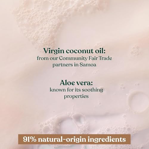 The Body Shop Coconut Shower Cream - Nutty and Creamy for Dry Skin - Vegan Body Wash, 8.4 Fl Oz