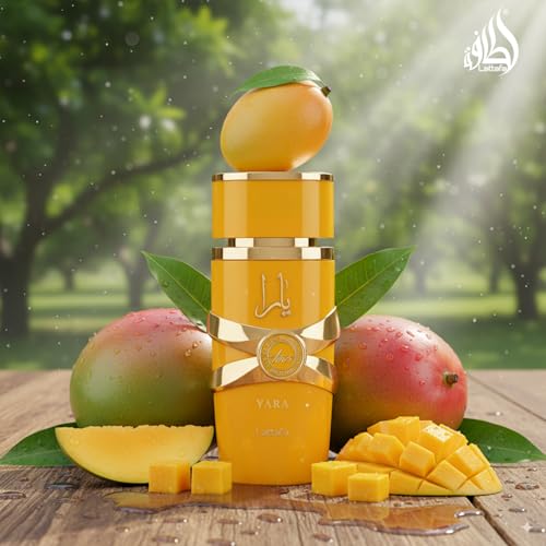 Lattafa Yara Tous Eau de Parfum for Women - Tropical Fruity Perfume, 3.4 oz