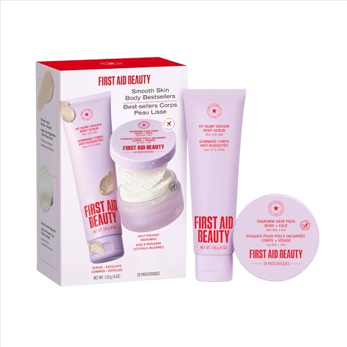 First Aid Beauty KP Bump Eraser & Ingrown Hair Pads Set
