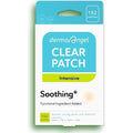 DERMA ANGEL Invisible Salicylic Acid Pimple Patches for Face - Redness Reducing Hydrocolloid Acne Patches, Clear Pimple & Zit Patches for Blind Pimples - 192 Count 2 Sizes Soothing Plus (Clear Patch)