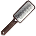 Microplane Colossal Stainless Steel Foot File & Callus Remover, Brown