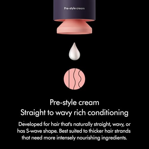 Dyson Chitosan Pre-Style Cream for Straight & Wavy Hair