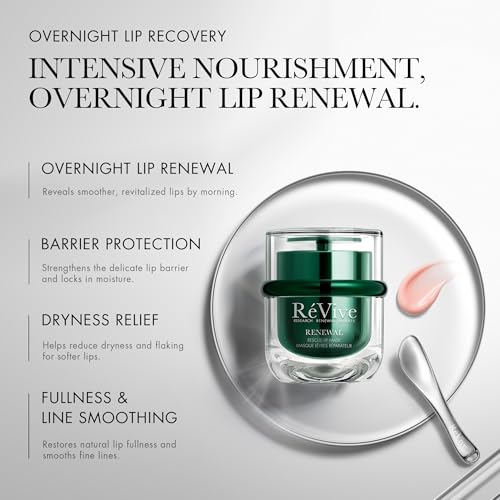 RéVive Renewal Rescue Lip Mask - Overnight Treatment for Dry Lips