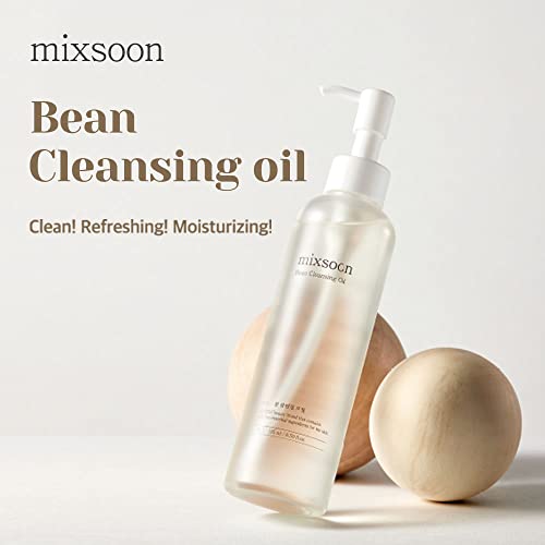 mixsoon Double Cleansing Set 2-Step Face Wash Routine Centella Cleansing Foam 5.07 fl oz/ 150ml & Bean Cleansing Oil 6.59 fl oz / 195ml