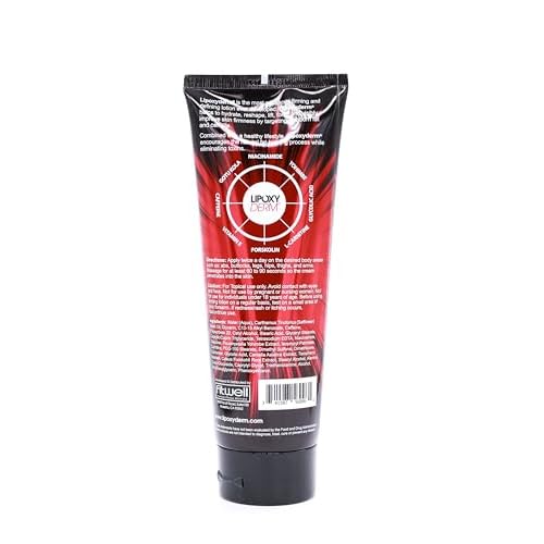 Advanced Firming and Defining Lotion by Lipoxyderm - Helps Tighten Loose Skin - Reduce Appearance of Cellulite & Stretch Marks ? Fragrance Free - Non-Greasy - Non Tingle or Burn - 8 fl oz