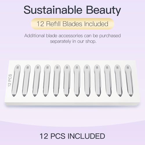 Sonic Dermaplane Razor for Women | 2-in-1 Exfoliator & Peach Fuzz Remover