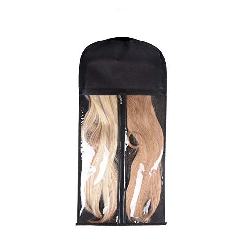 Hair Extension Hanger 2-Pack with Dust Bag & Brush